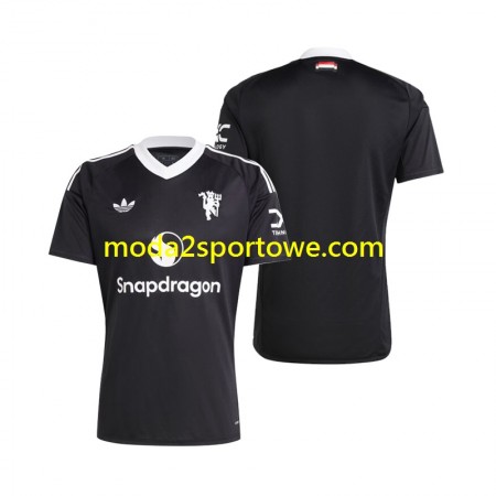 Koszulka Manchester United Bramkarska Trzeci Stroje Piłkarskie 2024/25 Krótki Rękaw